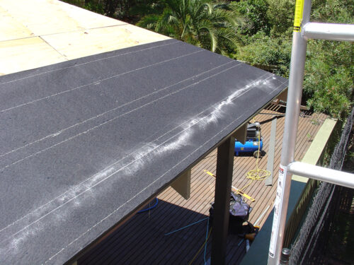 Pergola Roofing Chalk-line