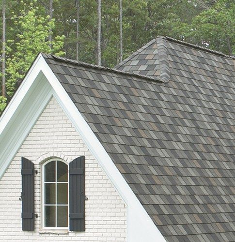 Luxury finish for high-end projects Premium designer asphalt shingles with rich colour